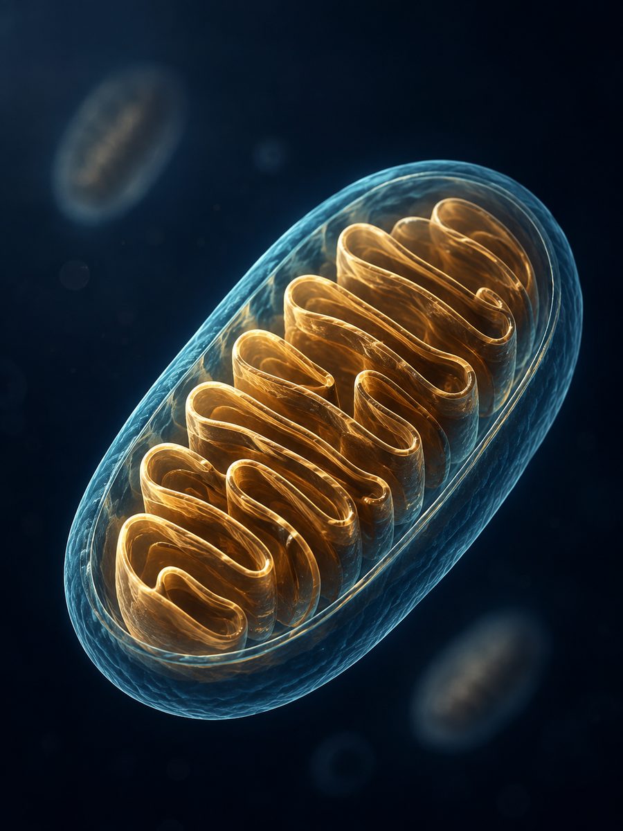 Mitochondrial function illustration