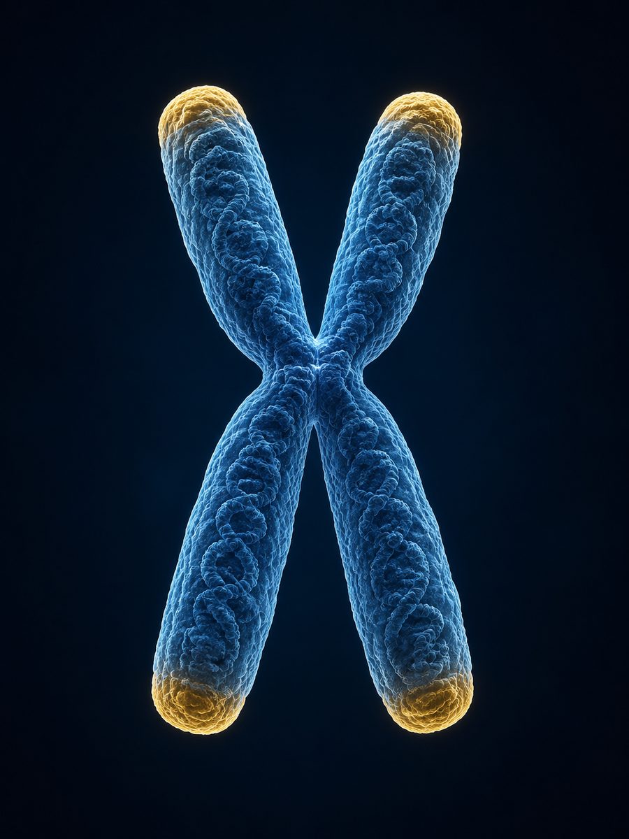Telomere measurement illustration