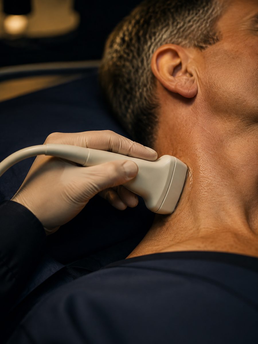 Vascular assessment illustration